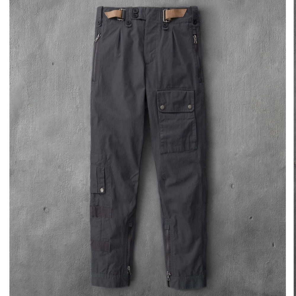 Men's Gray Cargo Pants